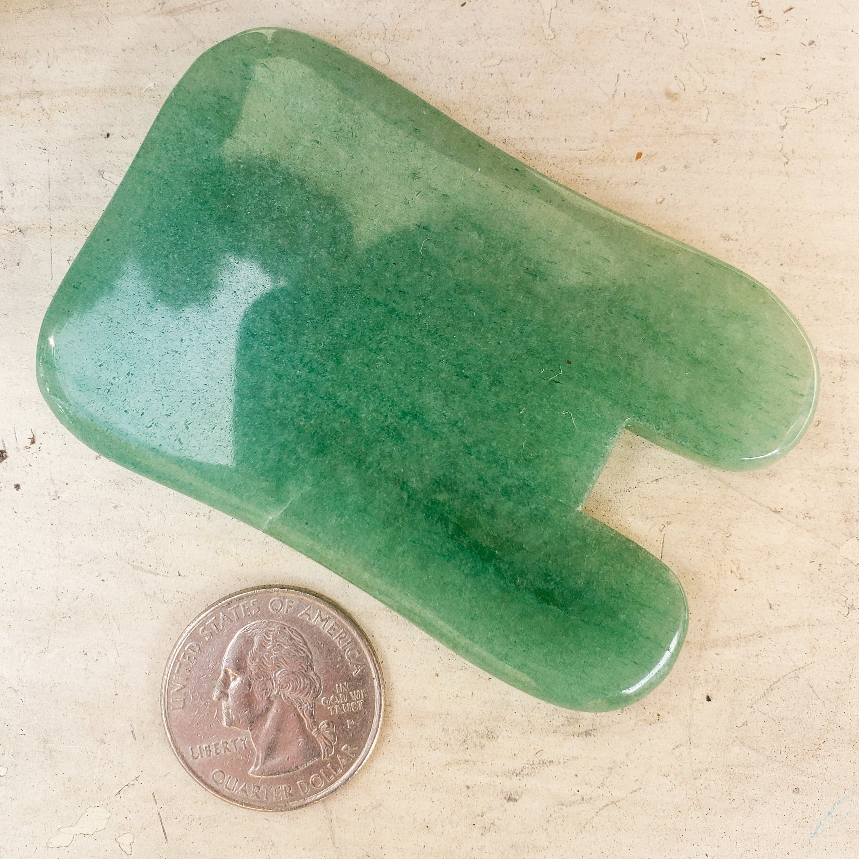 Green Aventurine Gua Sha Massager Tool